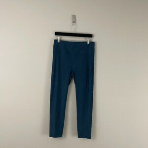 Sweaty Betty Power 7/8 Length Gym Leggings Teal Blue Size XXL